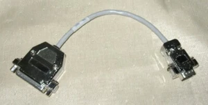 Adaptador de interfaz macho X-Rite p/n SE08-321 DB25 hembra a DB9 - Imagen 1 de 3