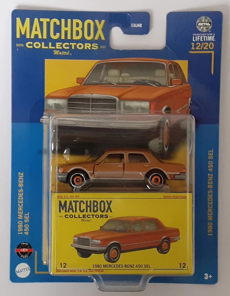 2024 Matchbox Collectors 12/20 Diecast 1:64 - 1980 Mercedes-Benz 450 SEL - NEW - Image 1 of 1