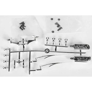 Axial AX31556 1967 Chevrolet C/10 Body Details Chrome SCX10 - Picture 1 of 1