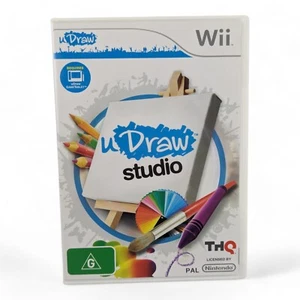 NINTENDO Wii Game  U Draw studio - PAL Complete W Manual - Picture 1 of 4