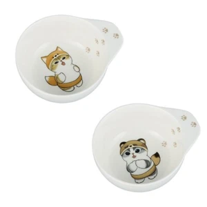 Ichiban Kuji mofusand D Prize Tonsui set 11cm Bowl New Japan - Imagen 1 de 5