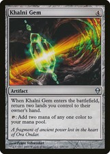 Khalni Gem - Foil Zendikar LP MTG