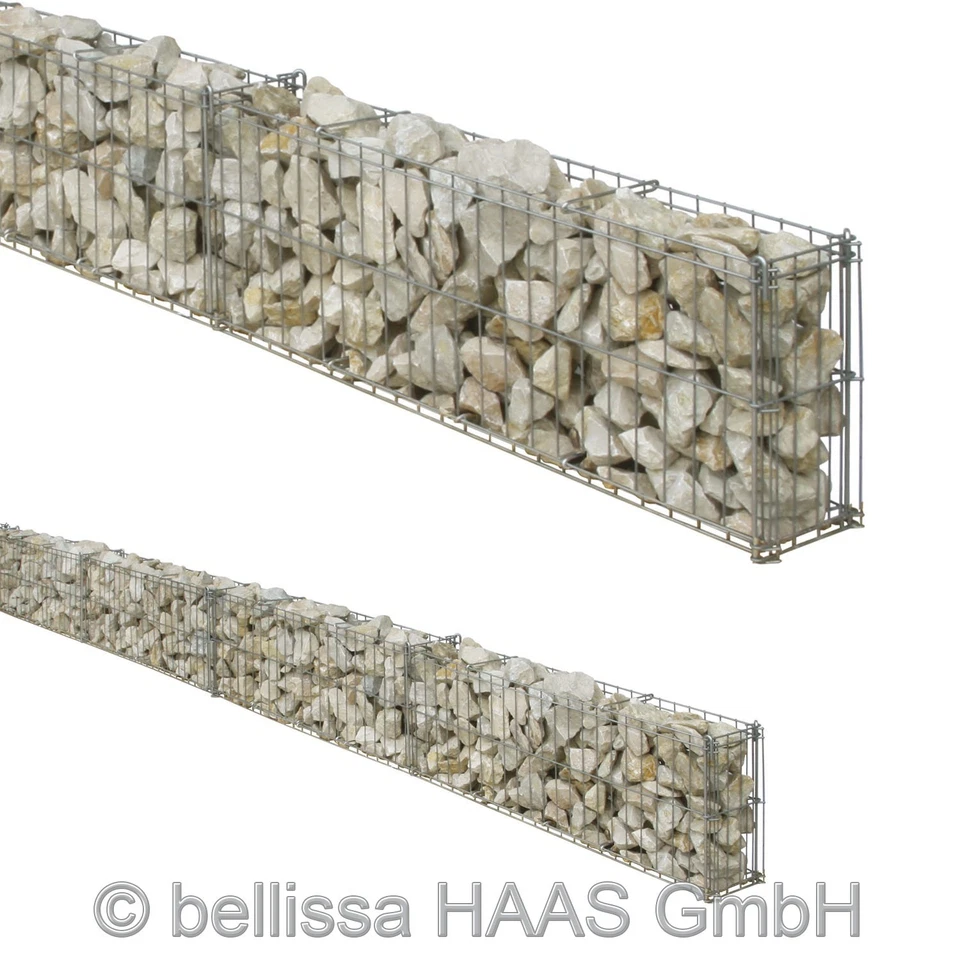 Bellissa 95553 464x20cm Mauergitter - Silber