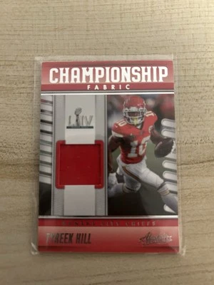 2023 Panini Absolute - Championship Fabric #CF-9 Tyreek Hill (MEM) - Image 1 of 2