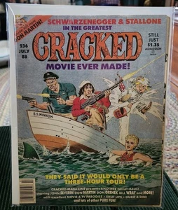 Cracked #236 (Juli 1988) Schwarzenegger Stallone größter Film aller Zeiten GD - Bild 1 von 1
