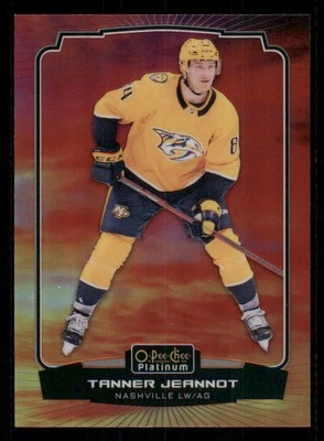 2022-23 O-Pee-Chee Platinum Sunset #40 Tanner Jeannot - Image 1 of 2