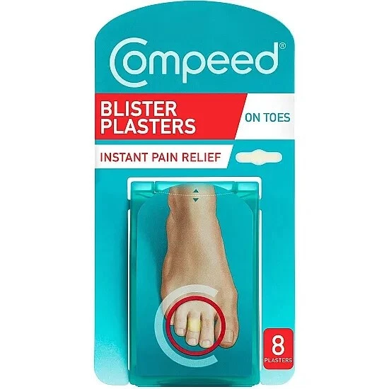 Compeed On Toes Blister Plasters, 8 Plasters