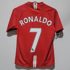Nike Manchester United home Soccer Jersey 2007/09 Ronaldo #7 youth size XL - Picture 1 of 7