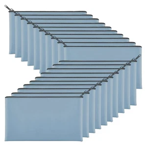 Pack de 20 monederos, 11,5 X 6,1, monedero de depósito bancario con cremallera8043 - Imagen 1 de 5