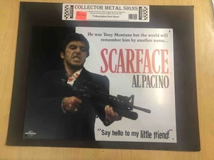 Vintage From 80s Rare Poster Of Tony Montana Scarface Movie With Al Pacino 1981 - Picture 1 of 8