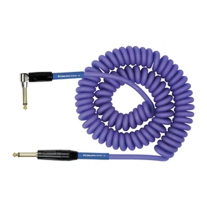 Cable IMK-182BFGL-30/BLF-Straight to Right Angle ¼” Premium Coil Instrument C... - Picture 1 of 4