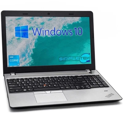 LENOVO E570 15,6" FHD I3 7100U WIN 10 8GB 240GB LAPTOP GESCHÄFTLICH - Bild 1 von 4