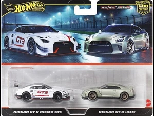 INHAND - Hot Wheels 2025 Car Culture Twin ' NISSAN GT-R NISMO / NISSAN GT-R R35 - Bild 1 von 2