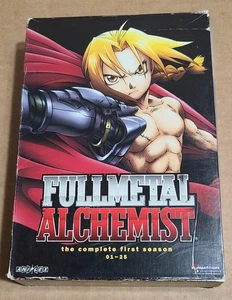 Fullmetal Alchemist Complete Season 1 DVD 4-Disc Set 1-25 Original Anime 2003 - Picture 1 of 6