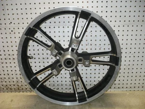 HD Harley 16 FLHXS Street Glide Special Enforcer Front Wheel Rim 19" Straight - Picture 1 of 24