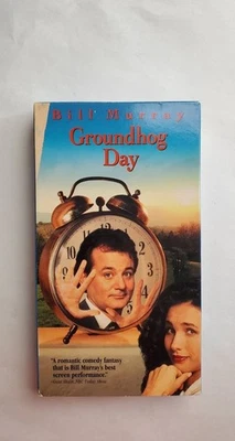 Groundhog Day - VHS Tape 1993 - Bill Murray Andie MacDowell - Image 1 of 4
