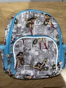 Pottery Barn Kids Wonder Woman DC Comics Superheld Rucksack Mini 10x8" I - Bild 1 von 7