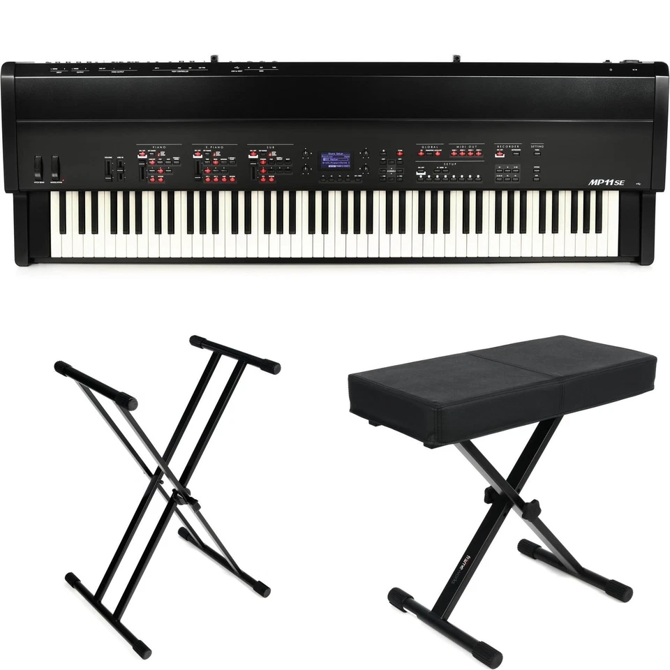 Paquete esencial de piano de escenario profesional Kawai MP11SE 88 teclas Foto 1 de 1