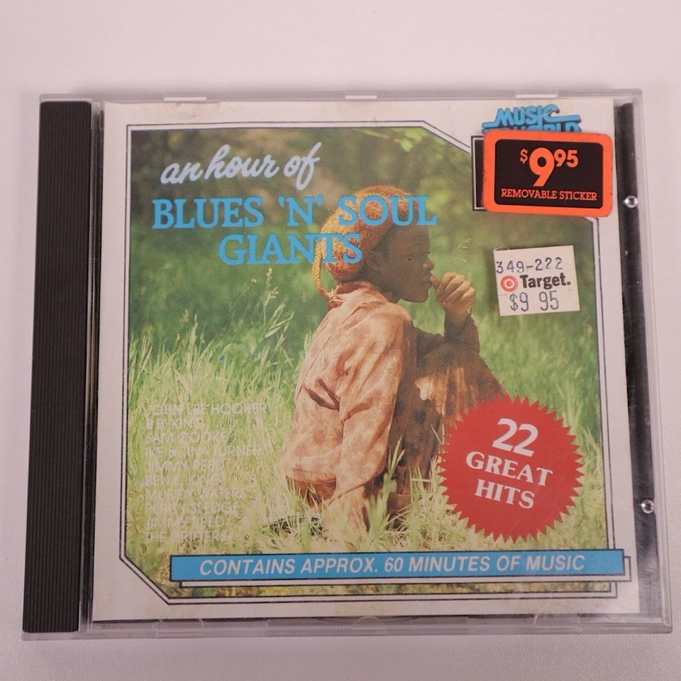An Hour of Blues n Soul Giants CD 1989 Compilation Album 22 Classic Tracks - Image 1 of 3