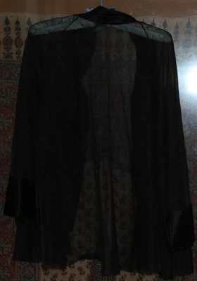 70"s Sheer Negligee Top Ralph Montenero for Blanche - Image 1 of 4