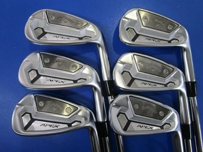 Callaway APEX TCB Set di ferri mazze da golf 5-P 6 pezzi oro dinamico HT/S200 #BD07230 - Immagine 1 di 4