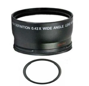 Obiettivo grandangolare 58 mm per Canon PowerShot SX540 SX60 SX70 SX60 SX50 SX40 HS SX30 - Foto 1 di 7
