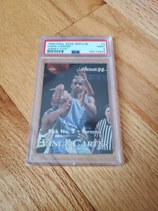 PSA 9 1998 Coll. Edge Impulse Jersey City Vince Carter RC - Picture 1 of 1