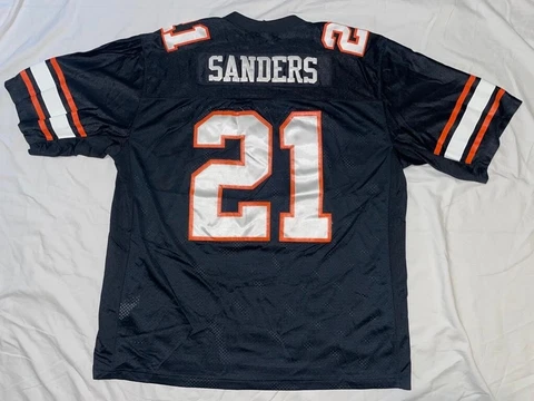 Barry Sanders Oklahoma State Stitched BLACK Throwback Nike Jersey 1988  2XL #21 Cover