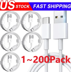 For iPhone15 Pro Max Plus USB-A Cable Fast Charger Type C Charging Data lot Cord - Picture 1 of 11