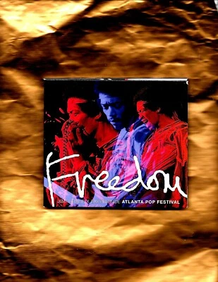 Freedom Jimi Hendrix Atlanta Pop Concert (2) CD NEW Band of Gypsys BW Ac - Image 1 of 4