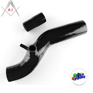 KIT DE MANGUERAS DE ENTRADA DE SILICONA TUBO AIRBOX NEGRO PARA RENAULT MEGANE 225 R26 - Imagen 1 de 3