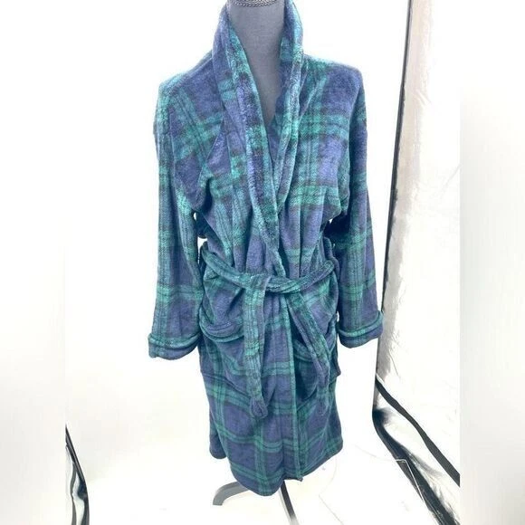 Croft & Barrow Bata Hombre Talla S/M Azul y Verde Foto 1 de 4