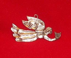 Marcie Metal Angel with Harp - Picture 1 of 2