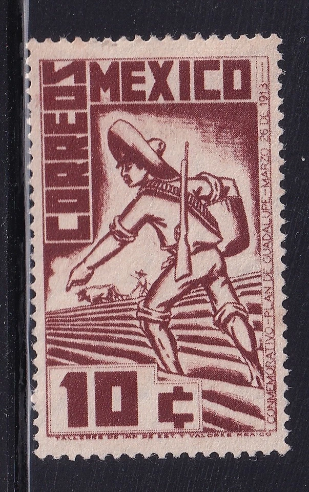 ucv71 Mexico 1938 Plan de Guadalupe  Sc#738  Mc#744 - Image 1 of 1