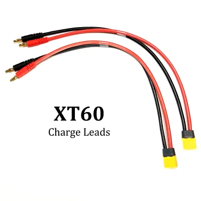 RCP (2) XT60 CHARGE LEADS 12" - Image 1 of 4