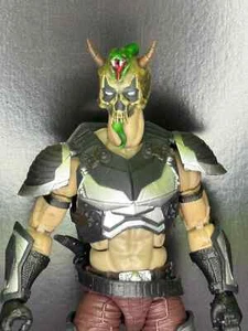 Painted Zartan Dreadnok logo without lower jaw head - 1/12 scale - Picture 1 of 8
