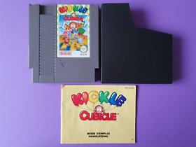 KICKLE CUBICLE / jeu + notice Nintendo NES / Irem / PAL B FAH1-FRA + Fourreau