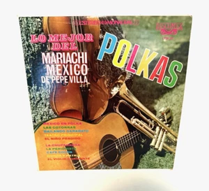 Lo Mejor Del Mariachi Mexico De Pepe Villa Polkas LP Vinyl - Picture 1 of 4
