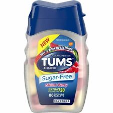TUMS Extra Strength Chewable Tablets Melon Berry 80ct 307667388725