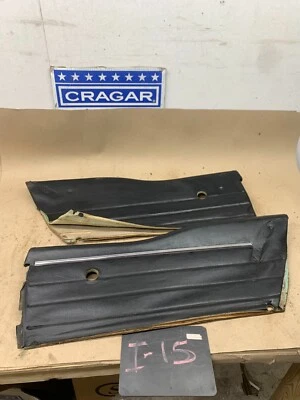 1966 1967 OLDSMOBILE CUTLASS LEMANS TEMPEST CHEVELLE GTO QUARTER SAIL PANELS FABRICANTE DE EQUIPAMENTO ORIGINAL - Imagem 1 de 4