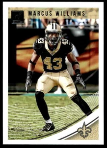 2018 Donruss #199 Marcus Williams New Orleans Saints - Picture 1 of 2