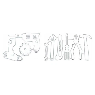 2 Pcs DIY Stanzschablonen Karten Präge Form Schneidwerkzeug Für Scrapbooking - Bild 1 von 4