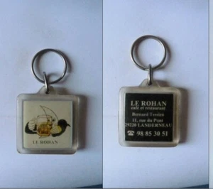 porte-clés restaurant Le Rohan, B. Terrien, Landerneau (pc) - Picture 1 of 1
