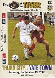 TRURO CITY HOME PROGRAMMES 2008 TO DATE CHOOSE FROM DROP DOWN MENU 6/3/2024 - Picture 1 of 3
