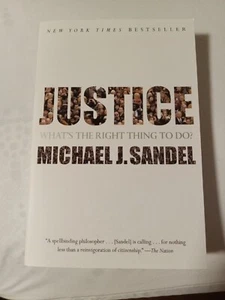 Justice : What's the Right Thing to Do? by Michael J. Sandel (2010, Trade... - Picture 1 of 2
