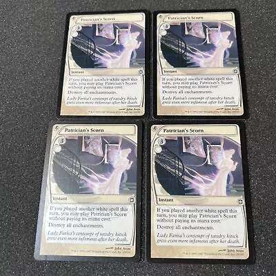 Patrician's Scorn Magic The Gathering Mtg Future Sight Card 4 - Image 1 of 4