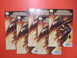 FALCON & WINTER SOLDIER # 1 - FIVE (5) NM 9.2/9.4 COPIES - 1st VERONICA EDEN APP - Picture 1 of 3