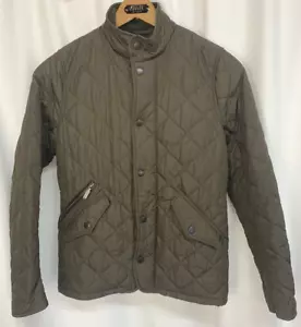 Barbour International Quilted Jacket Coat Smart Casual Green 11-12YRS A1519 - Picture 1 of 6