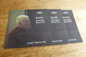 Vlado Perlemuter Ravel Piano Music UK ED1 NIMBUS 2101-3 Quadraphonic Stereo 3xLP - Picture 1 of 4