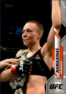 Rose Namajunas 2020 Topps UFC Card #7 - Picture 1 of 2